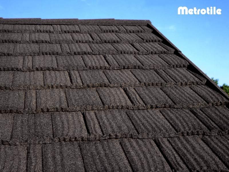 Metrotile — granulovaná oceľová krytina
